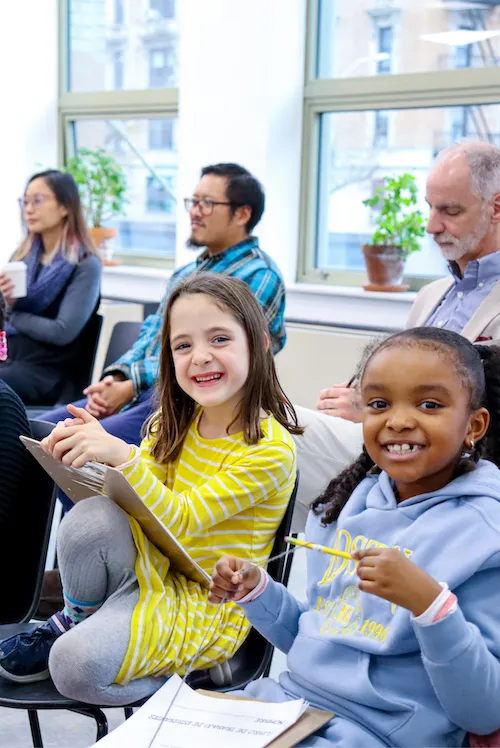 students smiling